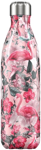 Chilly's Bottle 750ml Tropical Flamingo 3D